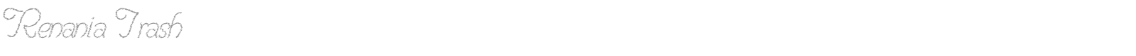 Renania font preview